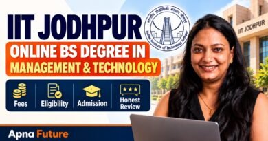 IIT Jodhpur Online BS Degree in Management & Technology: fees, eligibility, admission and honest review